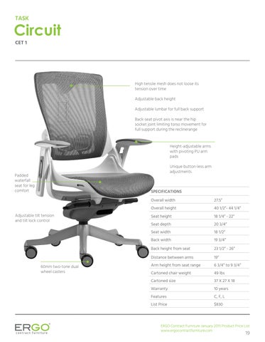 THL Marketing and Design ErgoContract 办公 家具目录 第 19 页