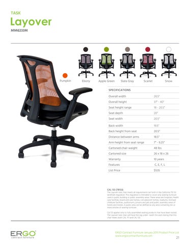 THL Marketing and Design ErgoContract 办公 家具目录 第 21 页