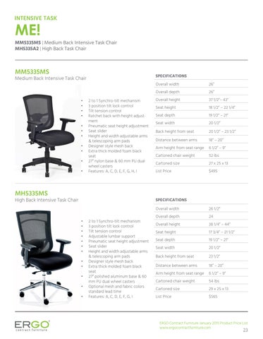 THL Marketing and Design ErgoContract 办公 家具目录 第 23 页