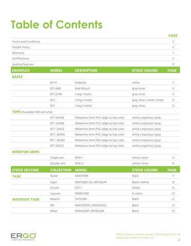 THL Marketing and Design ErgoContract 办公 家具目录 第 2 页