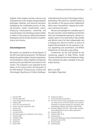 The Making of Identity through Rural Space 第 17 页
