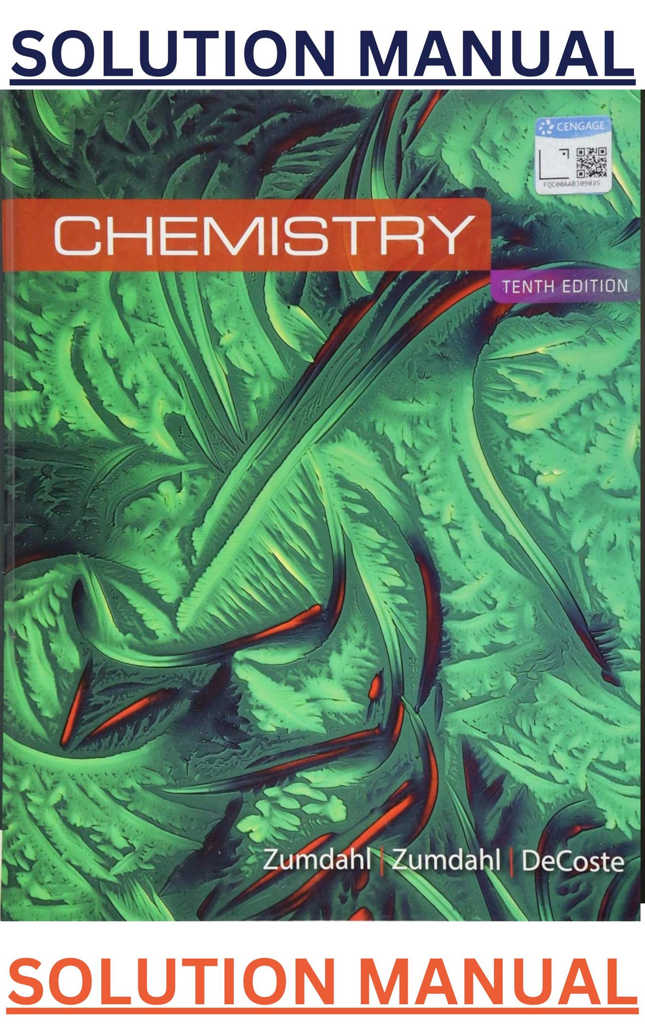 Solution Manual for Chemistry 10th Edition by Steven Zumdahl
