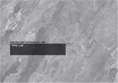 architecture portfolio