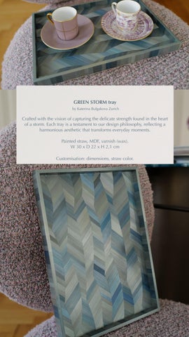 Katerina Bulgakova Design 家具目录 · 装饰 Items by 第 8 页
