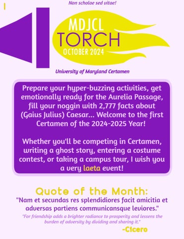 MDJCL Torch: October 2024