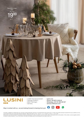 Lusini Christmas 家具目录 2024 第 24 页