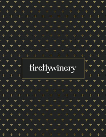 Firefly Winery Drink Menu
