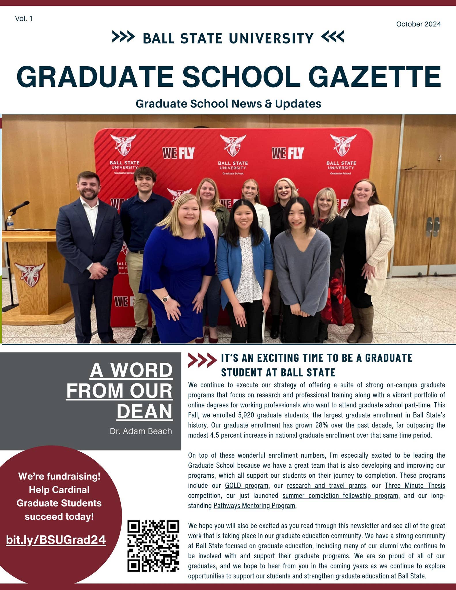 Graduate School Gazette by Ball State Graduate School Issuu