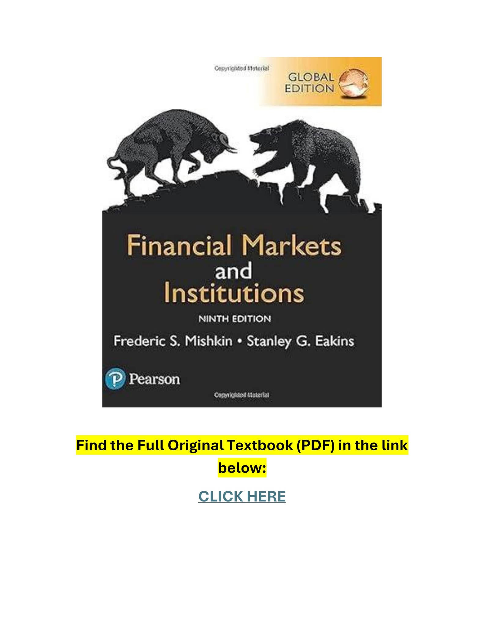 Institutions Markets Financial and 第9版