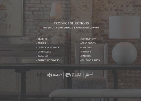 and SC Contract - The Portfolio 灯饰目录 · Gabby 第 8 页
