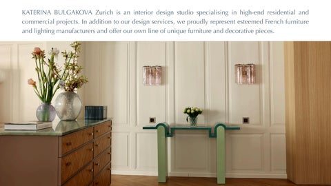 Katerina Bulgakova Zurich 室内 Design studio (Media Kit) 第 2 页