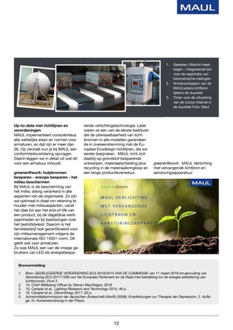 Magenta Communicatie 灯饰目录 · Whitepaper werkplek 照明 第 12 页