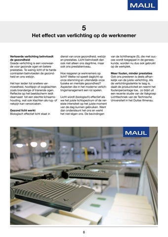 Magenta Communicatie 灯饰目录 · Whitepaper werkplek 照明 第 8 页