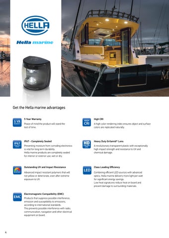 Hella marine 全集 Product 灯饰目录 2022-23 - US 第 4 页