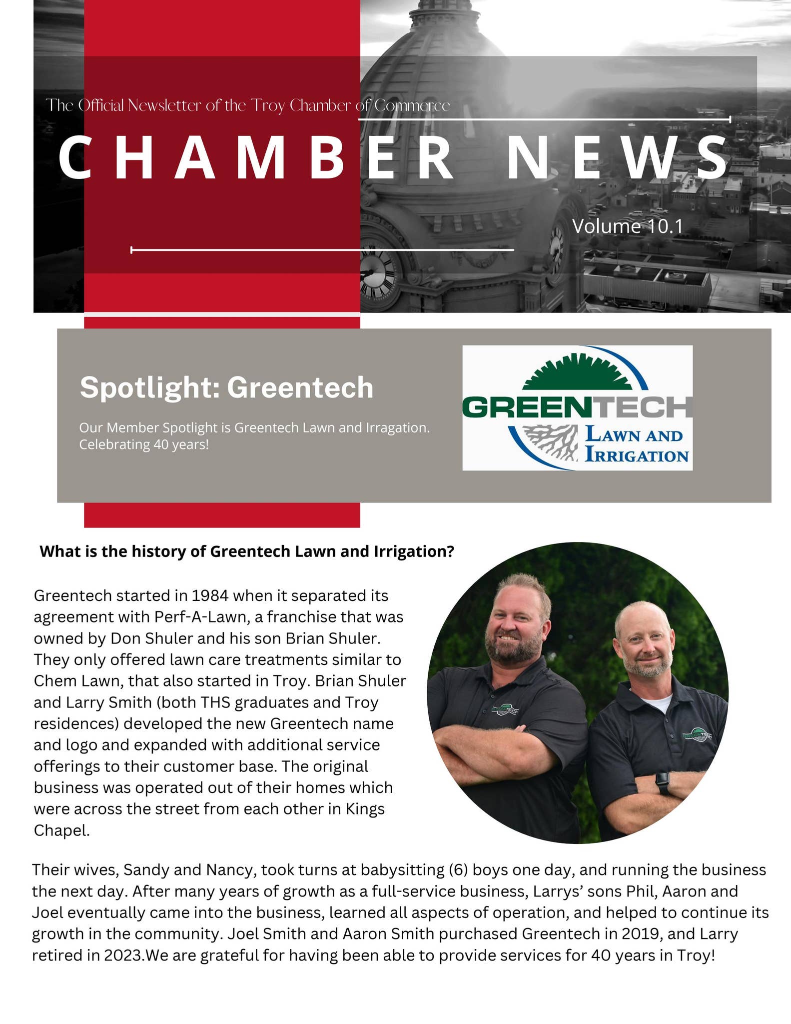 Chamber News - Volume 10.1 by troyohiochamber - Issuu