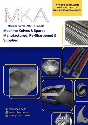 Machine Knives Australia Catalogue by Machineknivesaustralia - Issuu