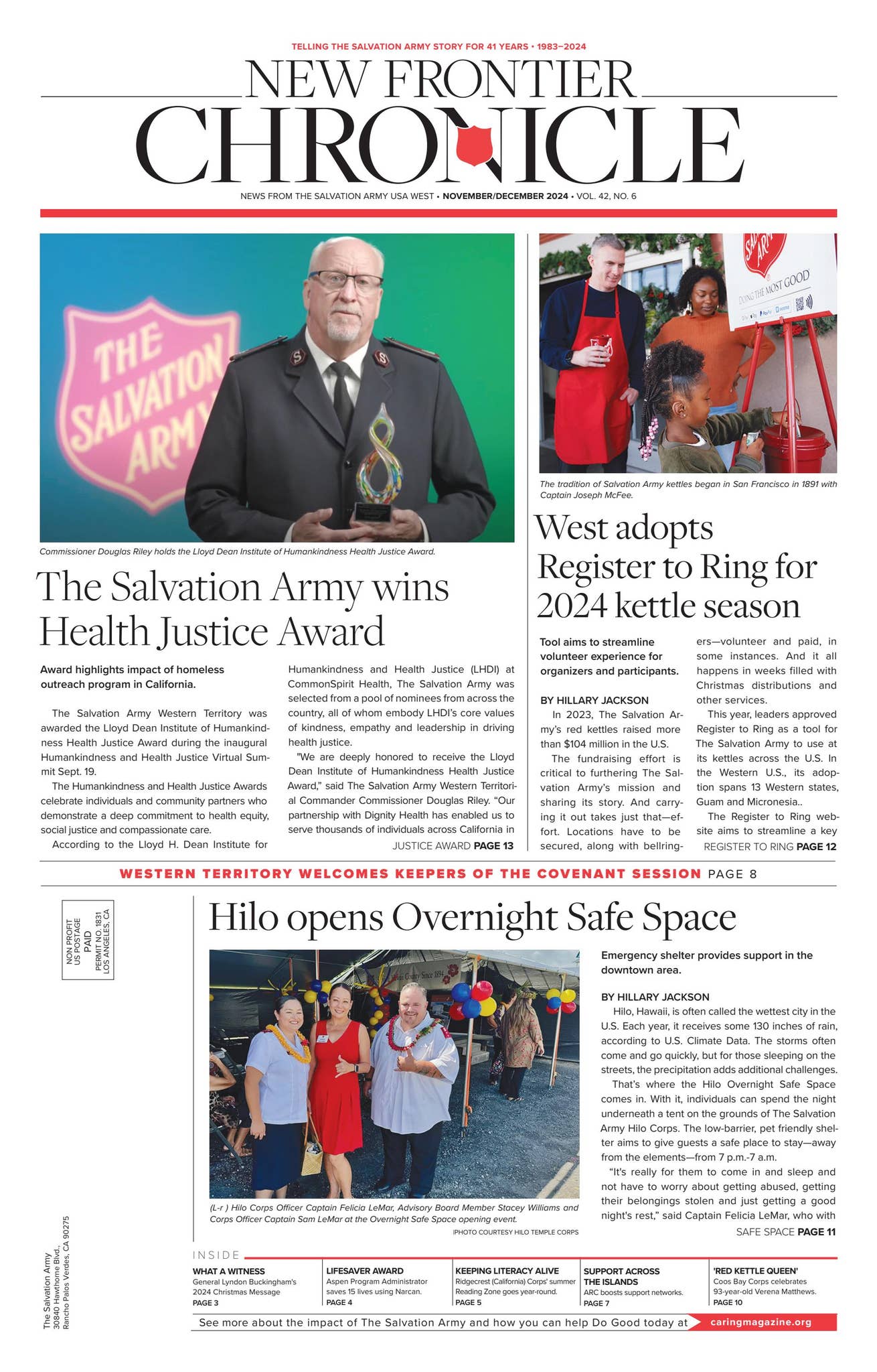 Caring Magazine New Frontier Chronicle November/December 2024 | Vol. 42, No. 06 by ...