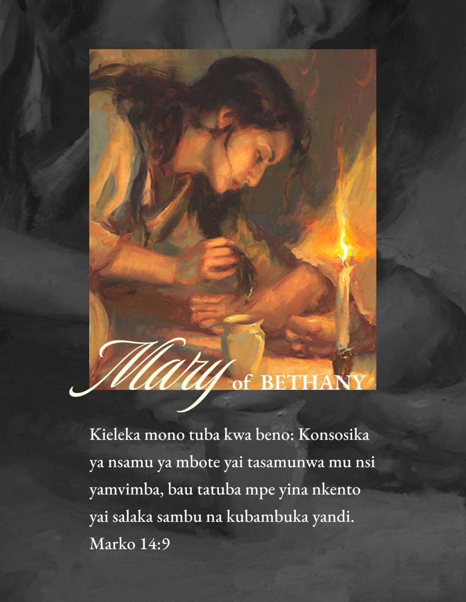 Kituba Gospel Tract - A Memorial to Mary of Bethany by Filipino Tracts ...