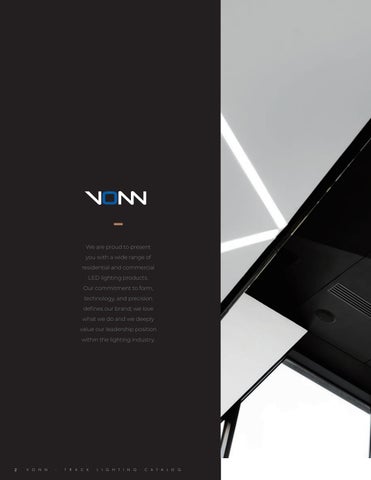 VonnLighting 灯饰目录 · VONN Premier 轨道灯 灯饰 第 2 页