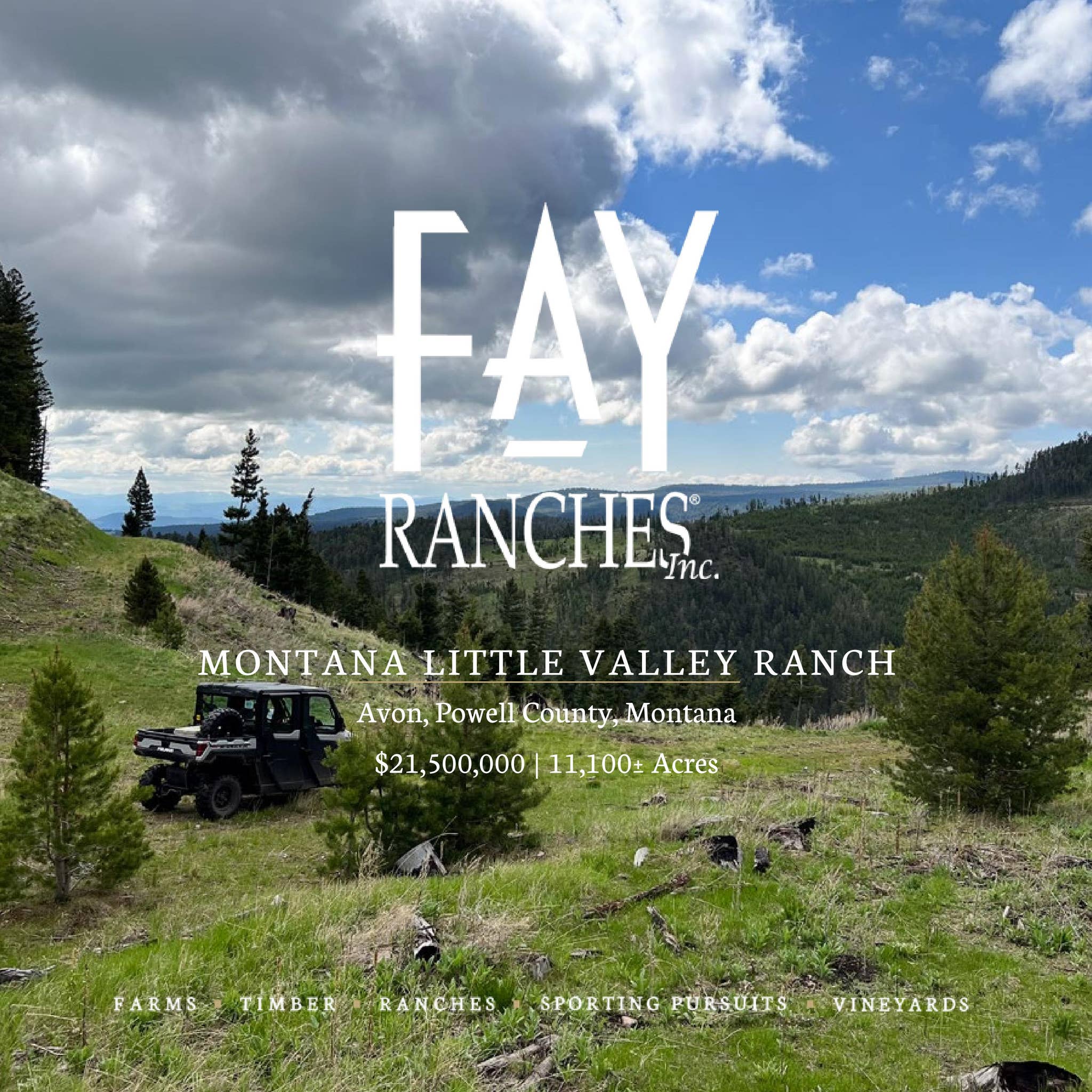 OFF THE MARKET: Montana Little Valley Ranch | Fay Ranches by Fay ...