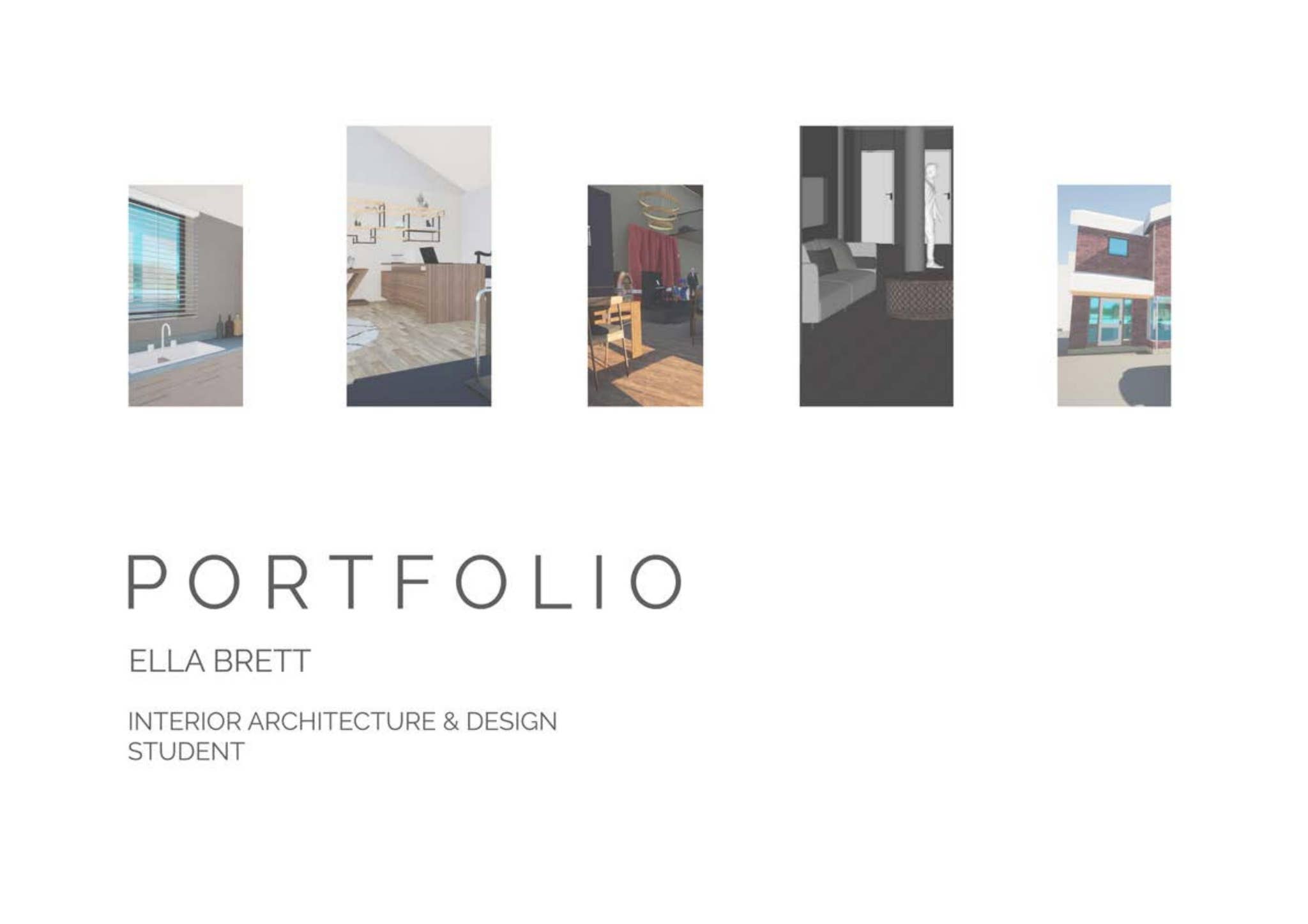 Interior Architecture and Design Portfolio by Ella Brett - Issuu