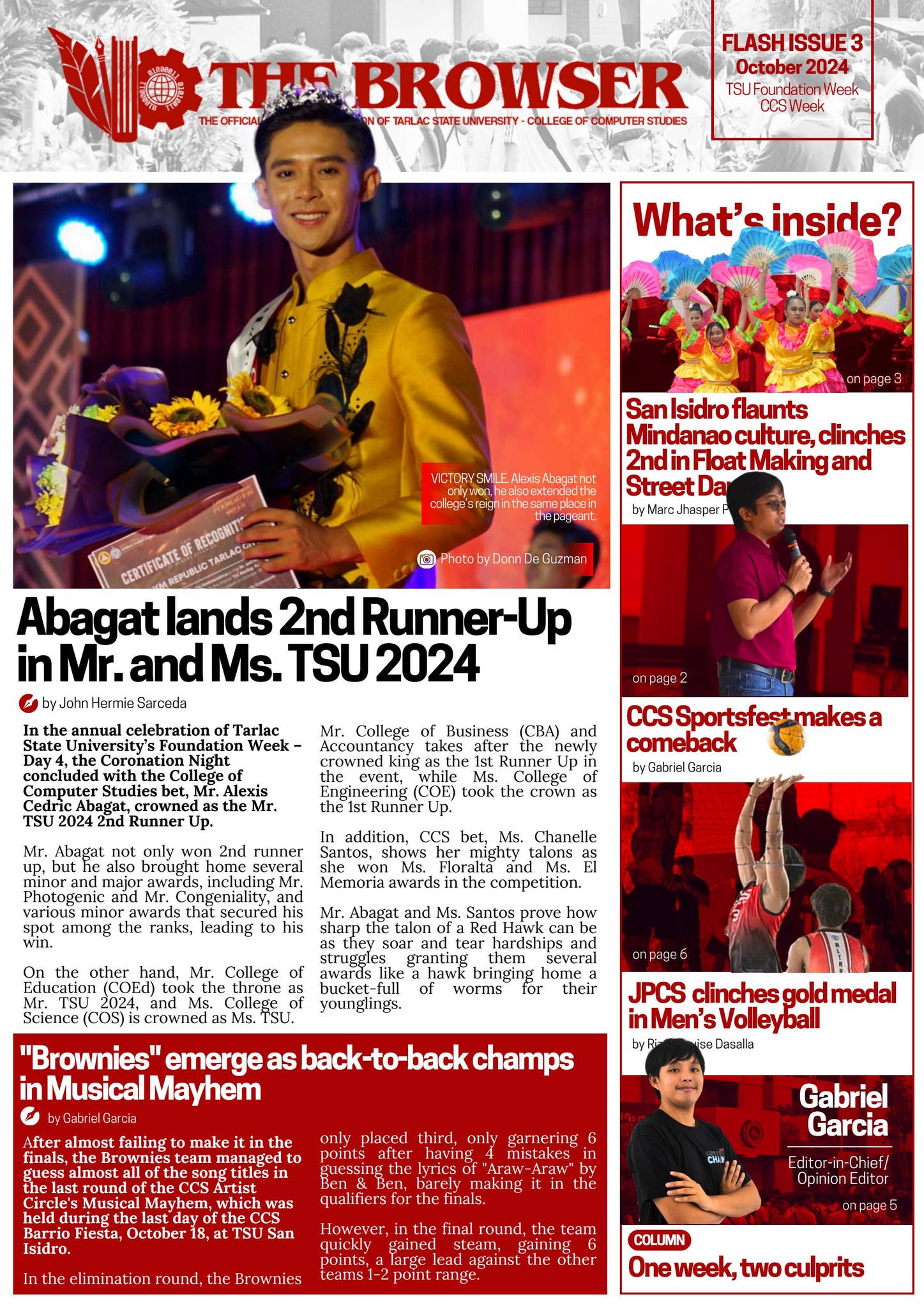 TSU Foundation Week & CCS Week 2024 | Final Flash Issue by TSU CCS ...