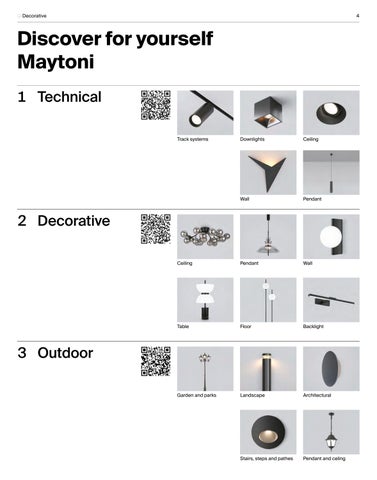 ARDENA 灯饰目录 · Maytoni p1 第 4 页