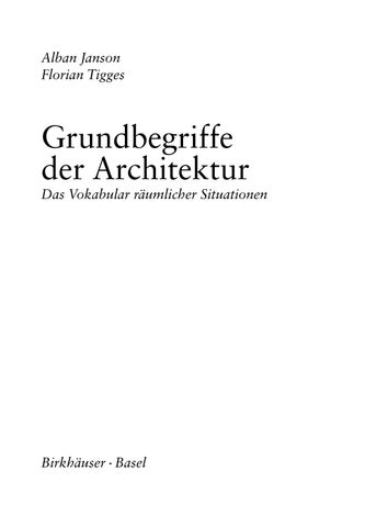 Grundbegriffe der Architektur 第 3 页