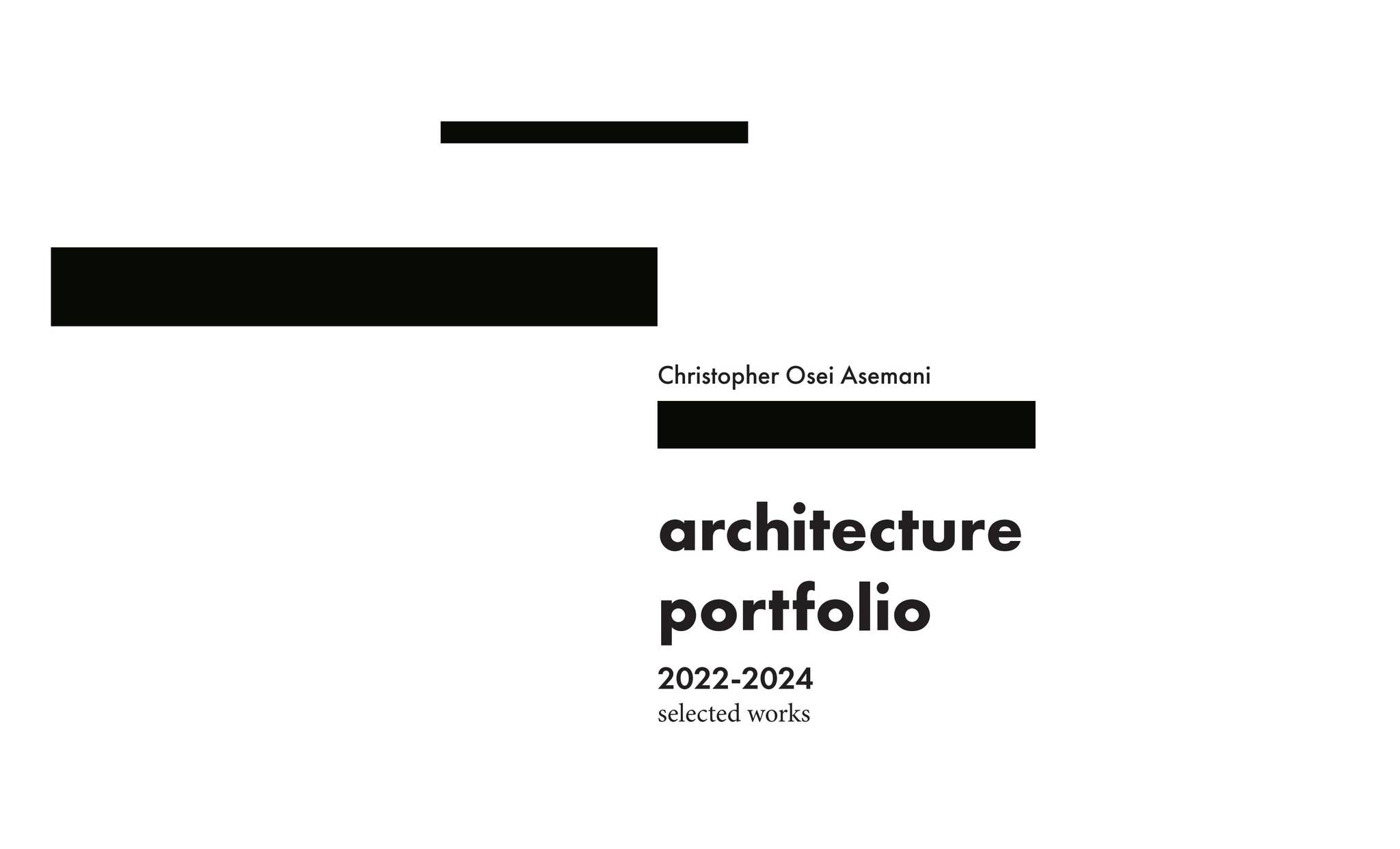 Christopher's Portfolio by casemani - Issuu
