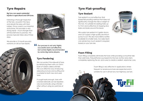 Big Tyre Agricultural Services 指南 第 8 页
