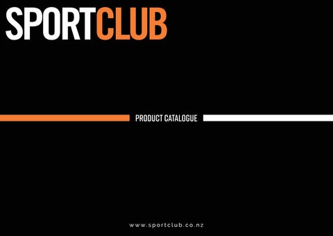 Sportclub Product Catalogue
