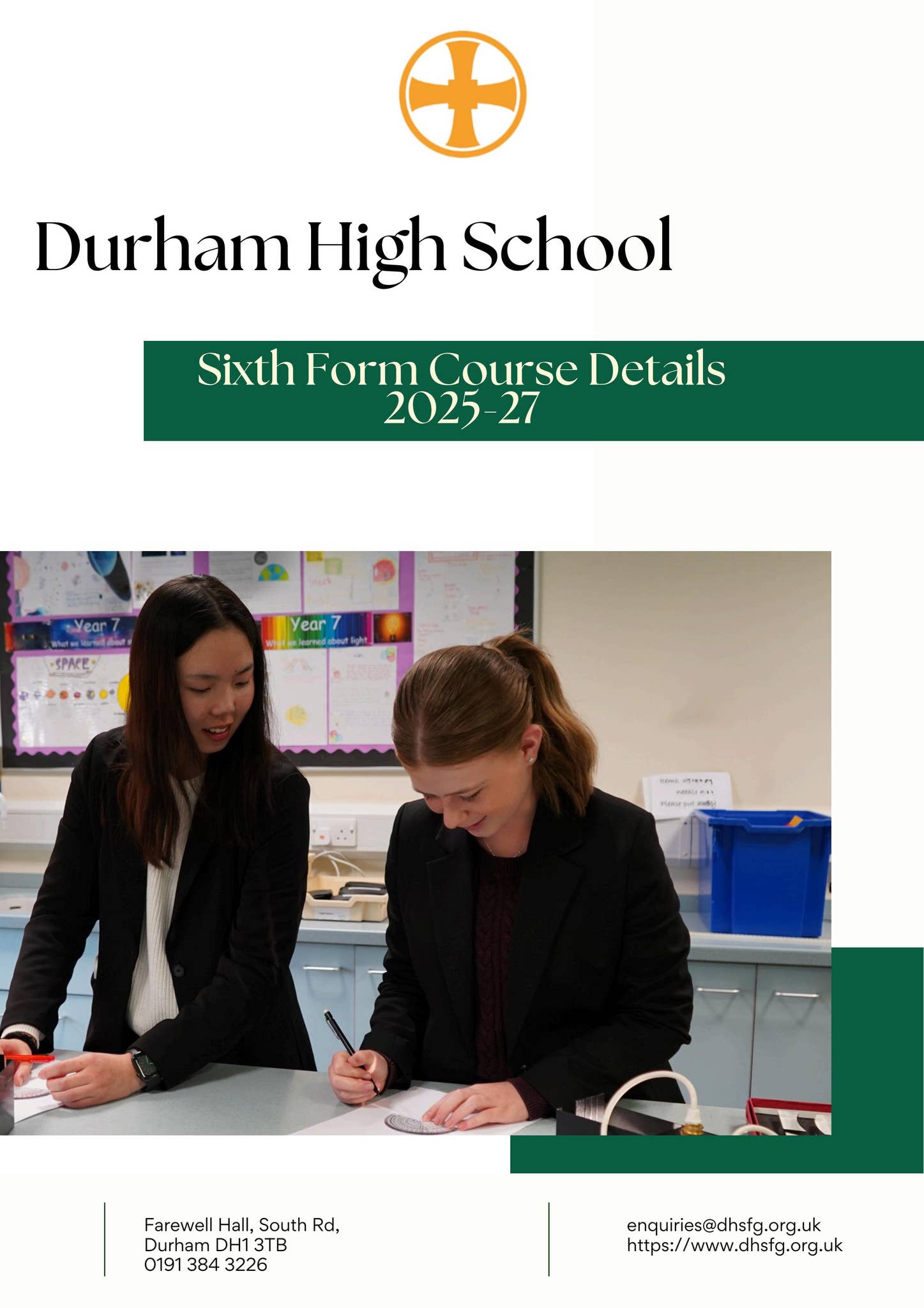 Sixth Form Brochure by Durham High School - Issuu