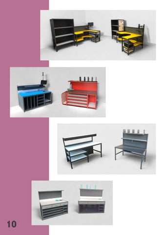 PRDEQUIPMENTSOLUTIONS 家具目录 · PACK BENCHES 第 10 页