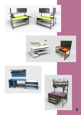 PRDEQUIPMENTSOLUTIONS 家具目录 · PACK BENCHES 第 9 页