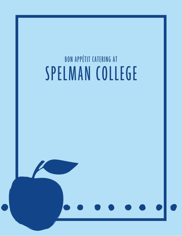 Spelman Catering Guide