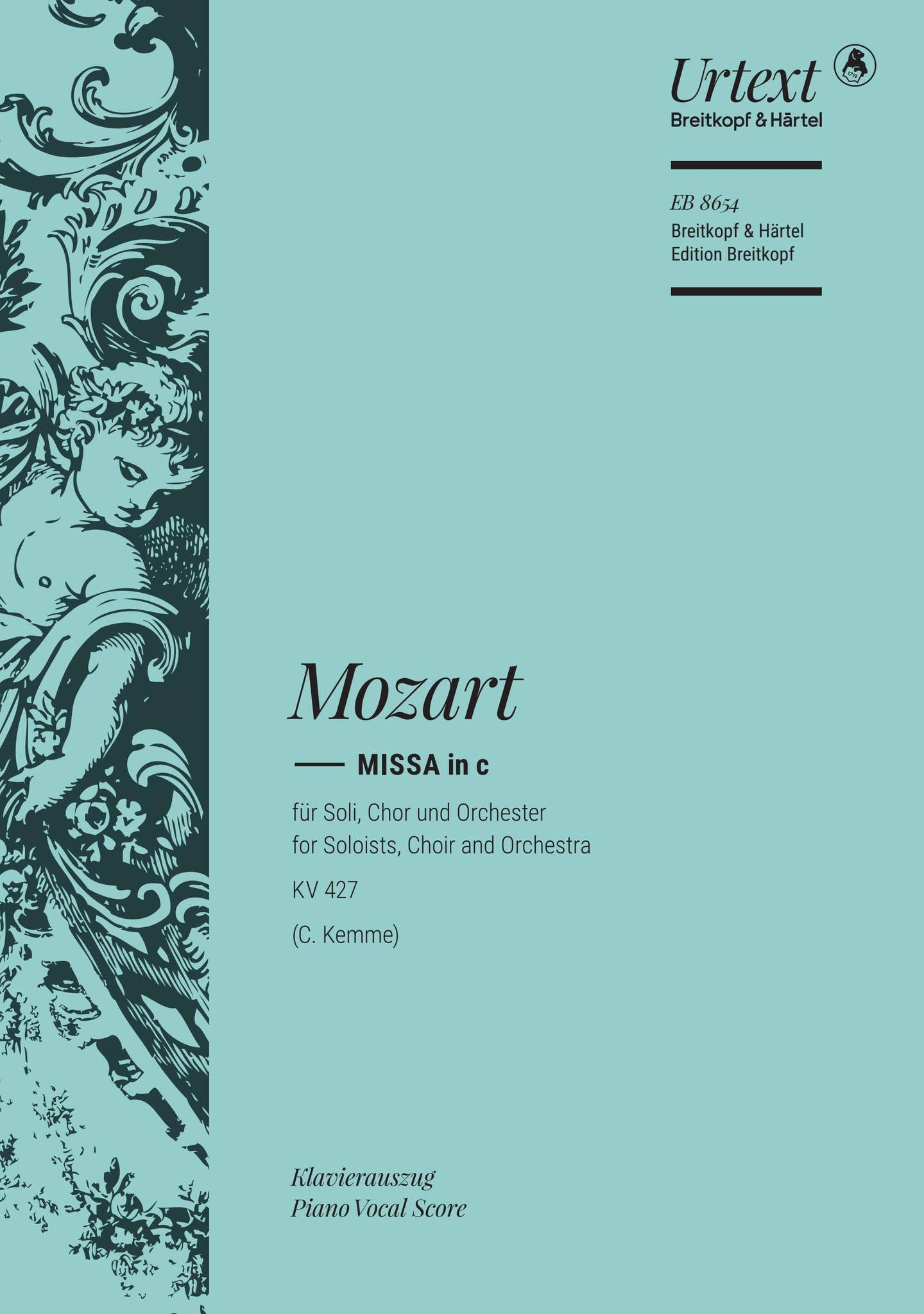 EB 8654 – Mozart, Missa in c (Kemme) by Breitkopf & Härtel - Issuu