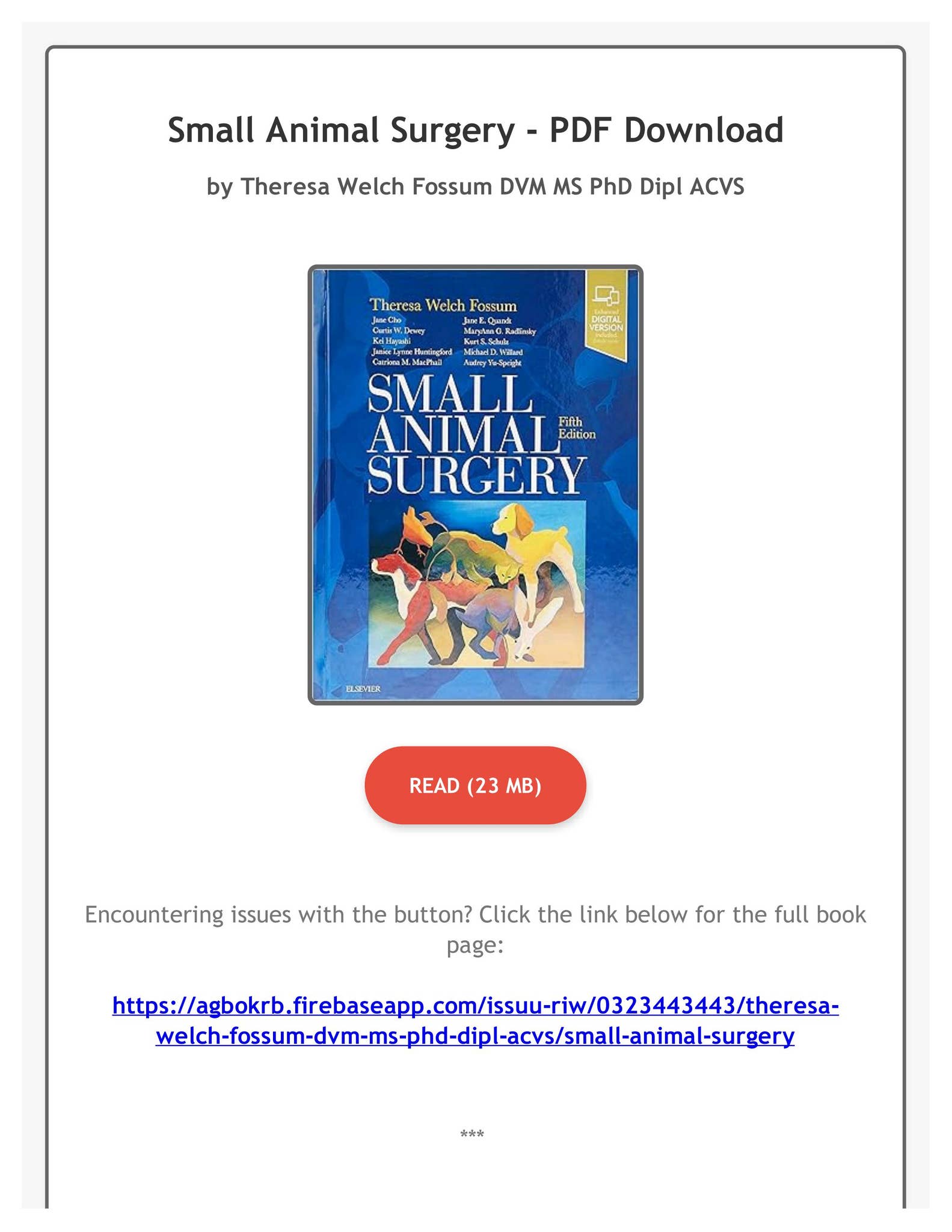 洋書 Small animal surgery Small Animal Surgery: 9780323100793: Medicine & Health