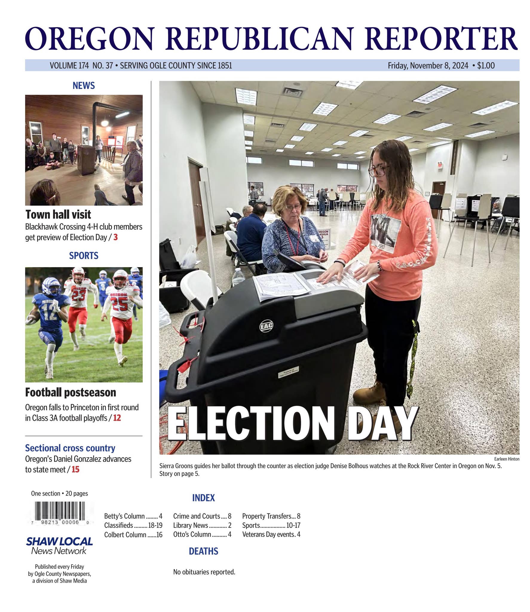 Republican Reporters Oregon_Republican_Reporter-11-08-2024 by Shaw Media - Issuu