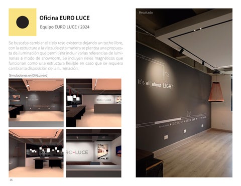 Luisa Gongora 灯饰目录 · Portafolio 德文 iluminación - Luisa Góngora 第 16 页