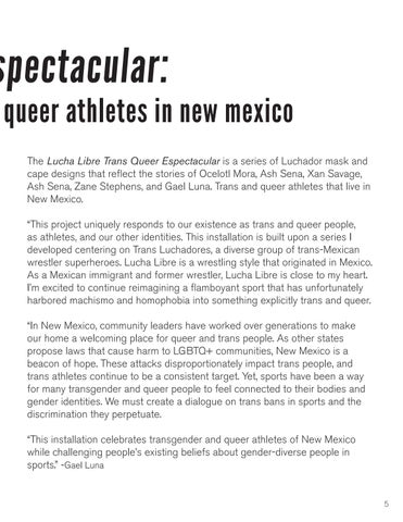Gael Luna 灯饰目录 · Lucha Libre Trans Queer Art Espectacular by 第 5 页