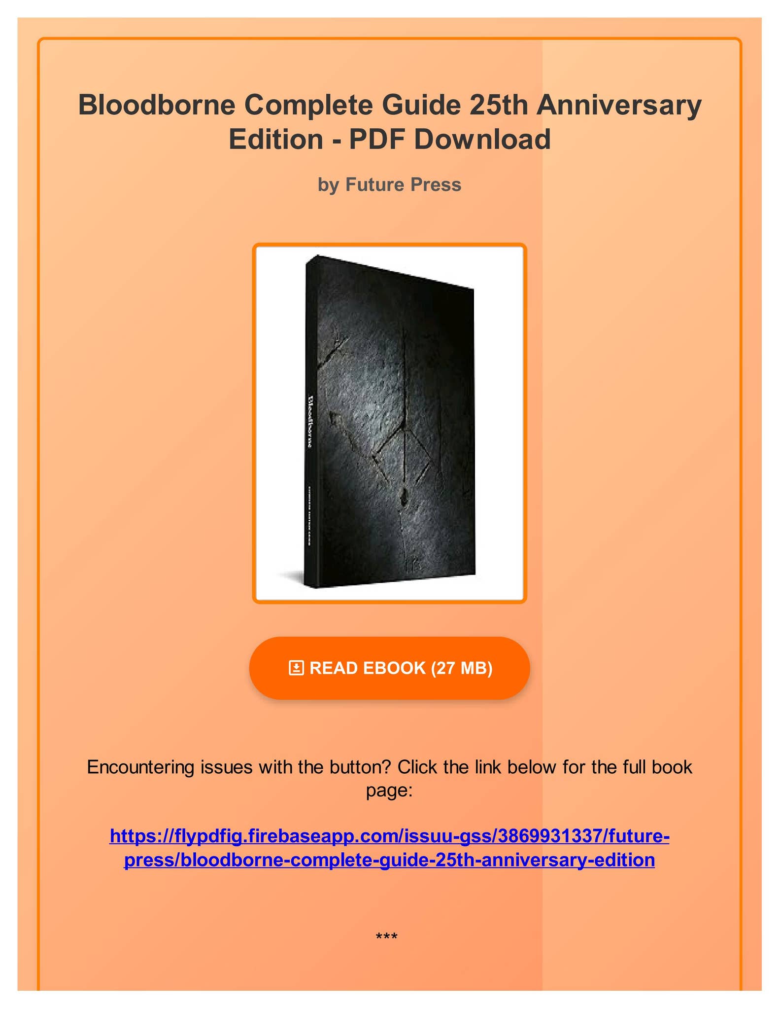 PDF) Bloodborne Complete Guide 25th Anniversary Edition by