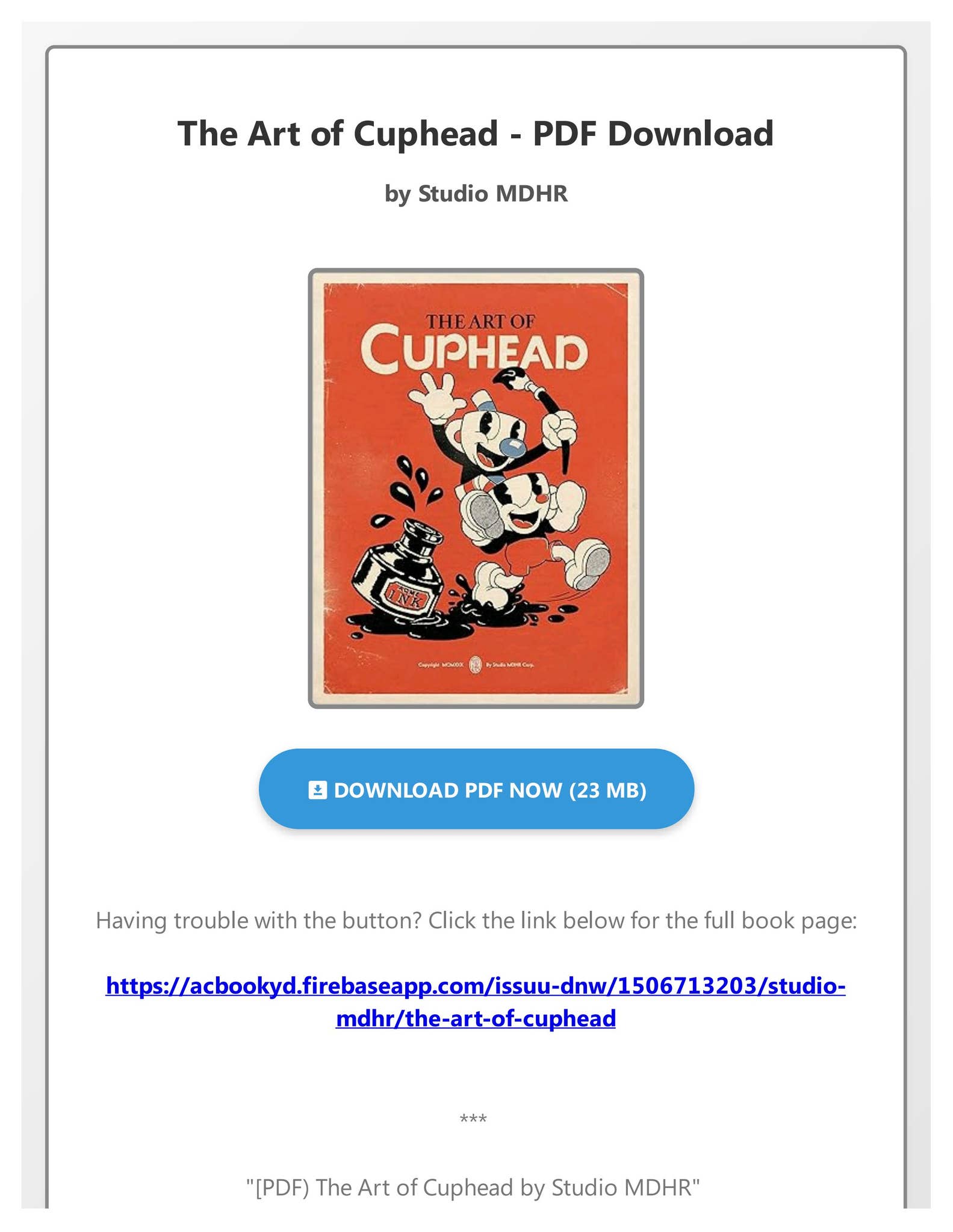 アート・デザイン・音楽 The Art of Cuphead Signature Edition The Art Of Cuphead Signature Edition artbook - YouTube
