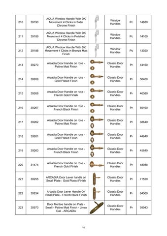 Linea Cali 家具价格表 2024-25 第 17 页
