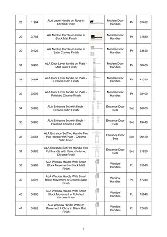 Linea Cali 家具价格表 2024-25 第 4 页