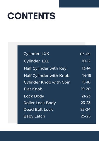 Benzoville Lock Body × Cylinder 第 3 页