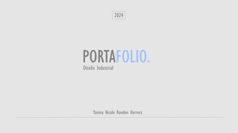 PORTAFOLIO 2024 by YANINA NICOLE RONDON HERRERA - Issuu