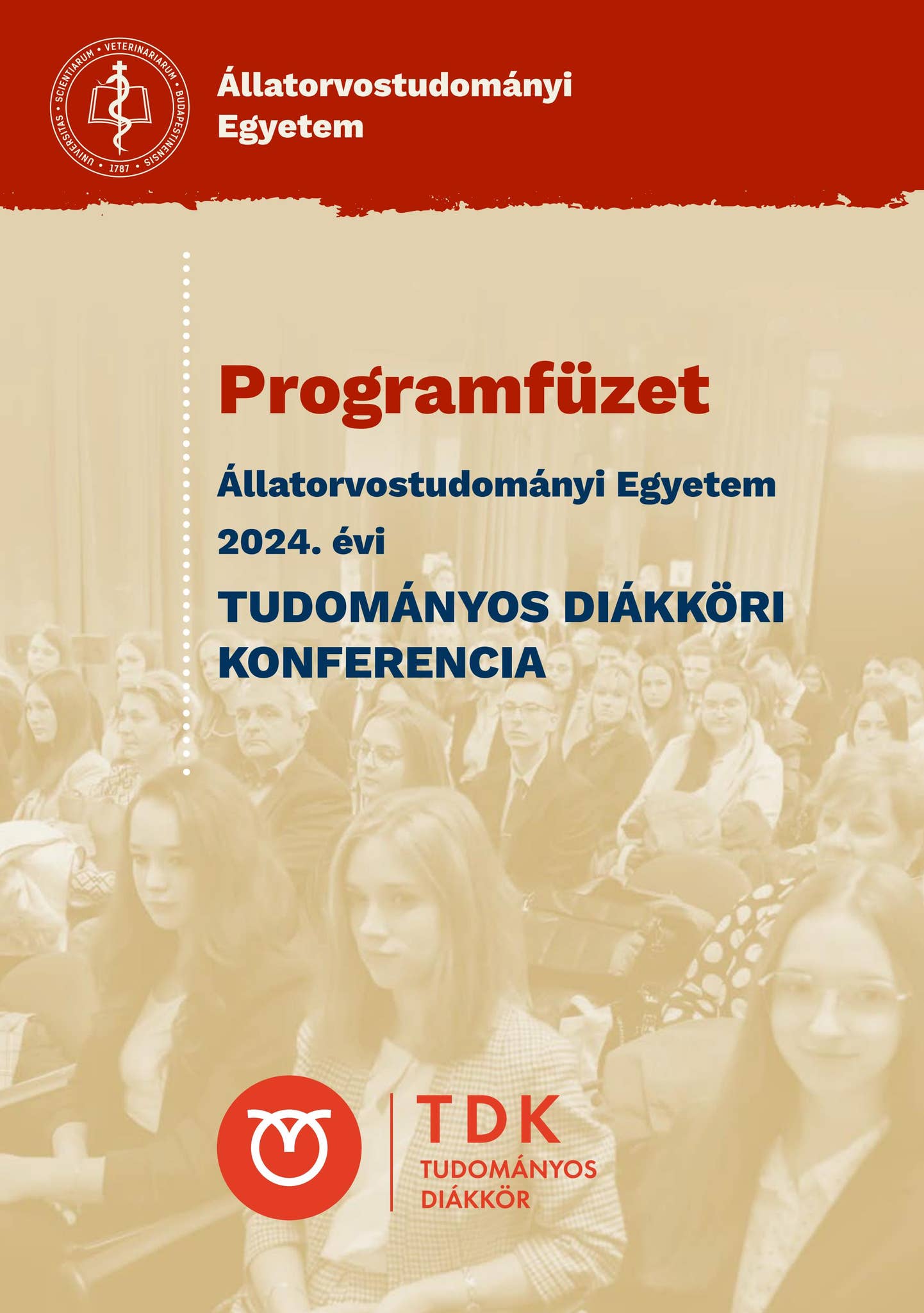 TDK Programfüzet 2024 by Állatorvostudományi Egyetem - Issuu