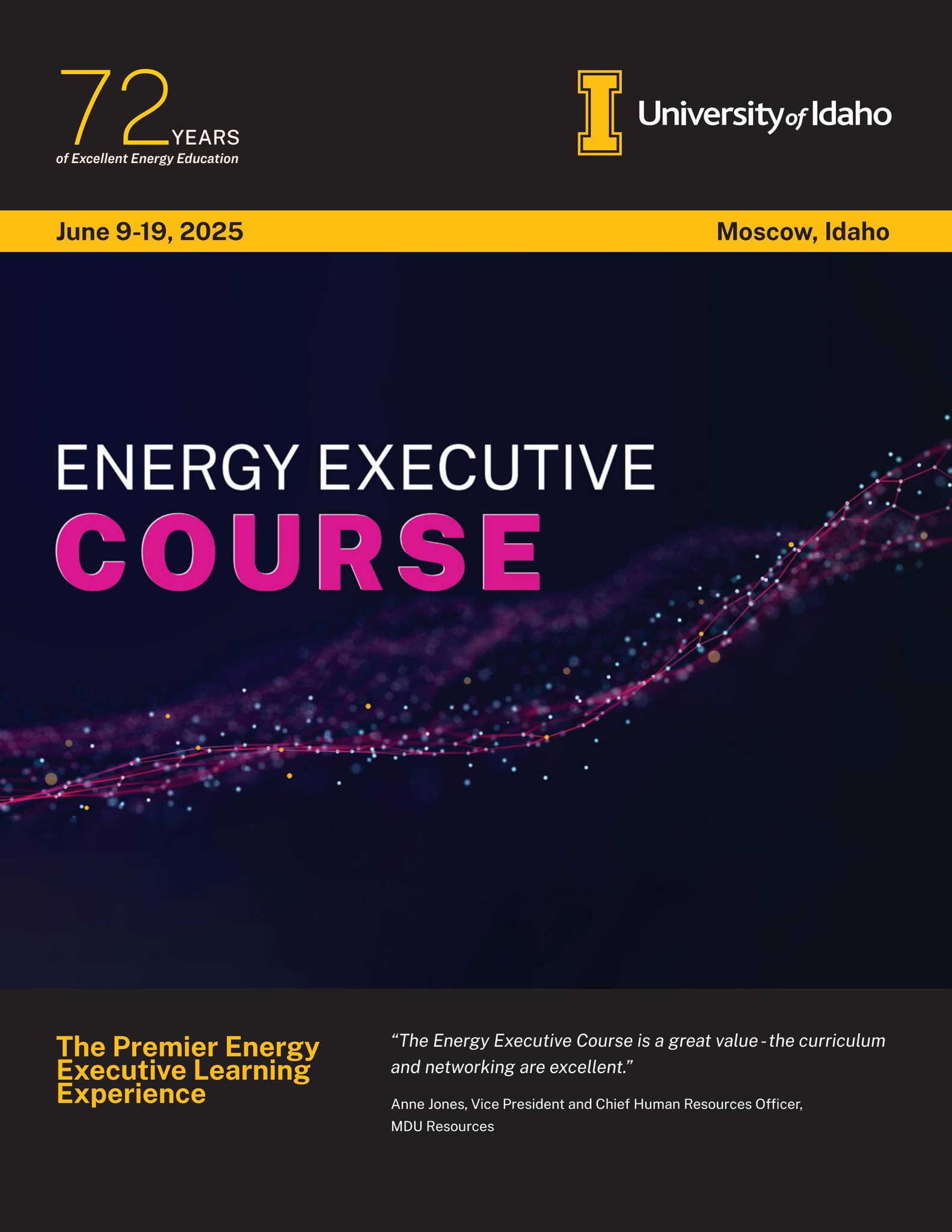 EEC - Energy Executive Course - 2025 by The University of Idaho