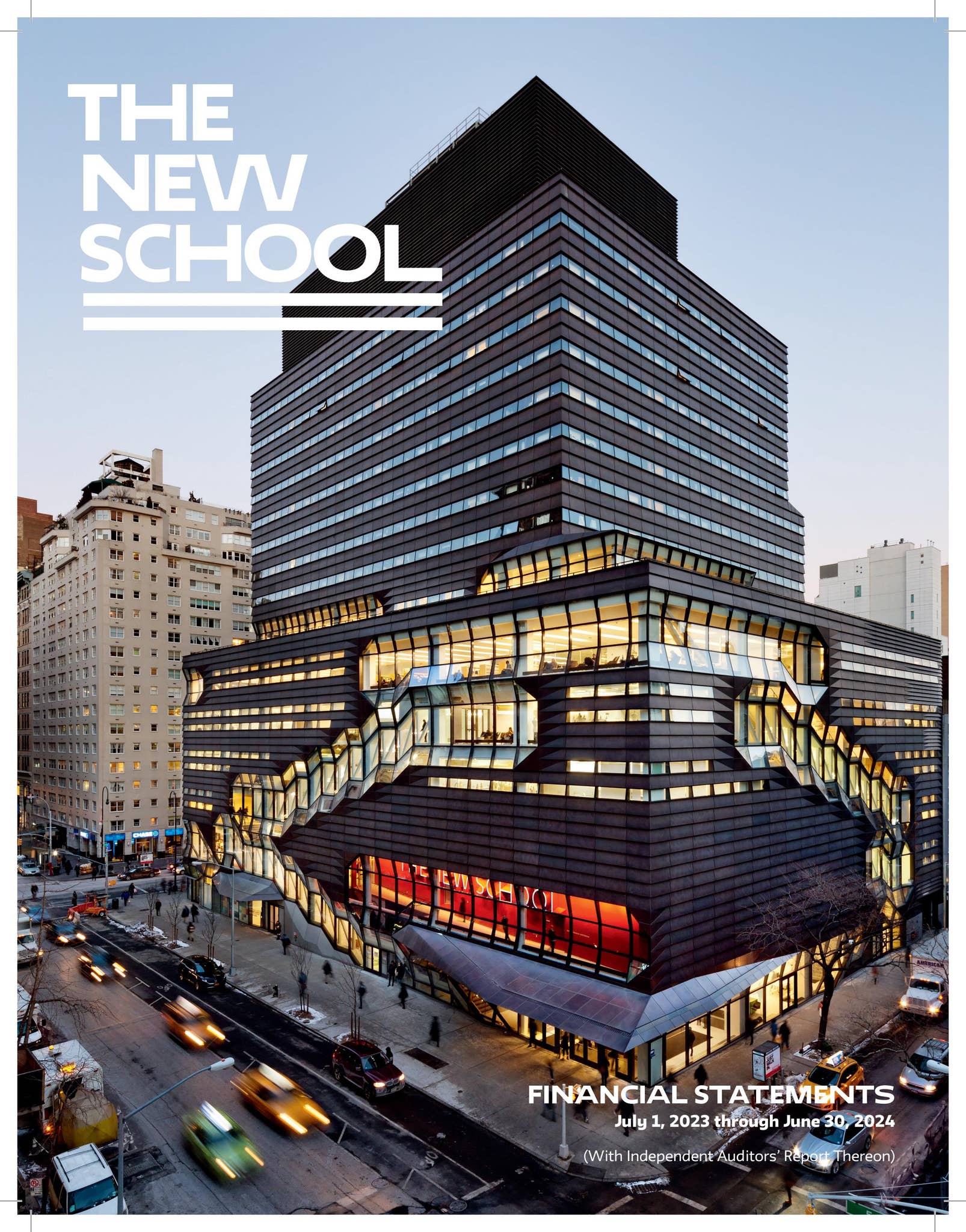 The New School 2023-2024 Financial Statements by The New School - Issuu