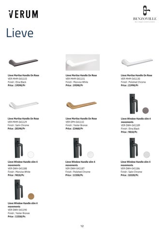 Verum 意大利 Craftmanship Meet 现代 Innovation, Explore The Art Of Made In 意大利 家具目录 2024-25 第 12 页